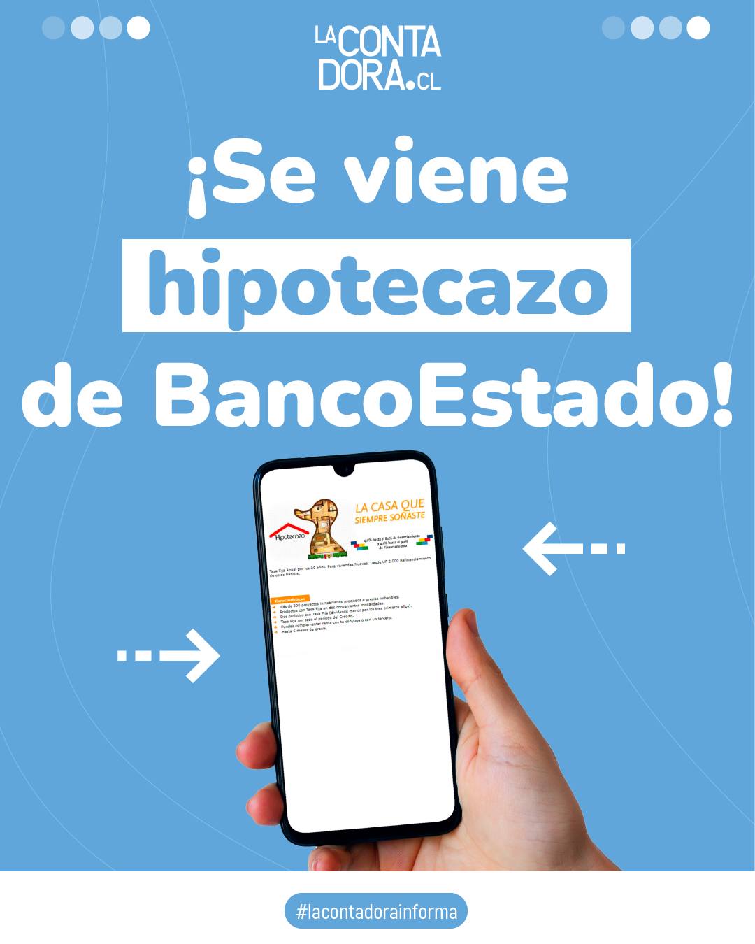 ¡SE VIENE HIPOTECAZO DE BANCOESTADO!