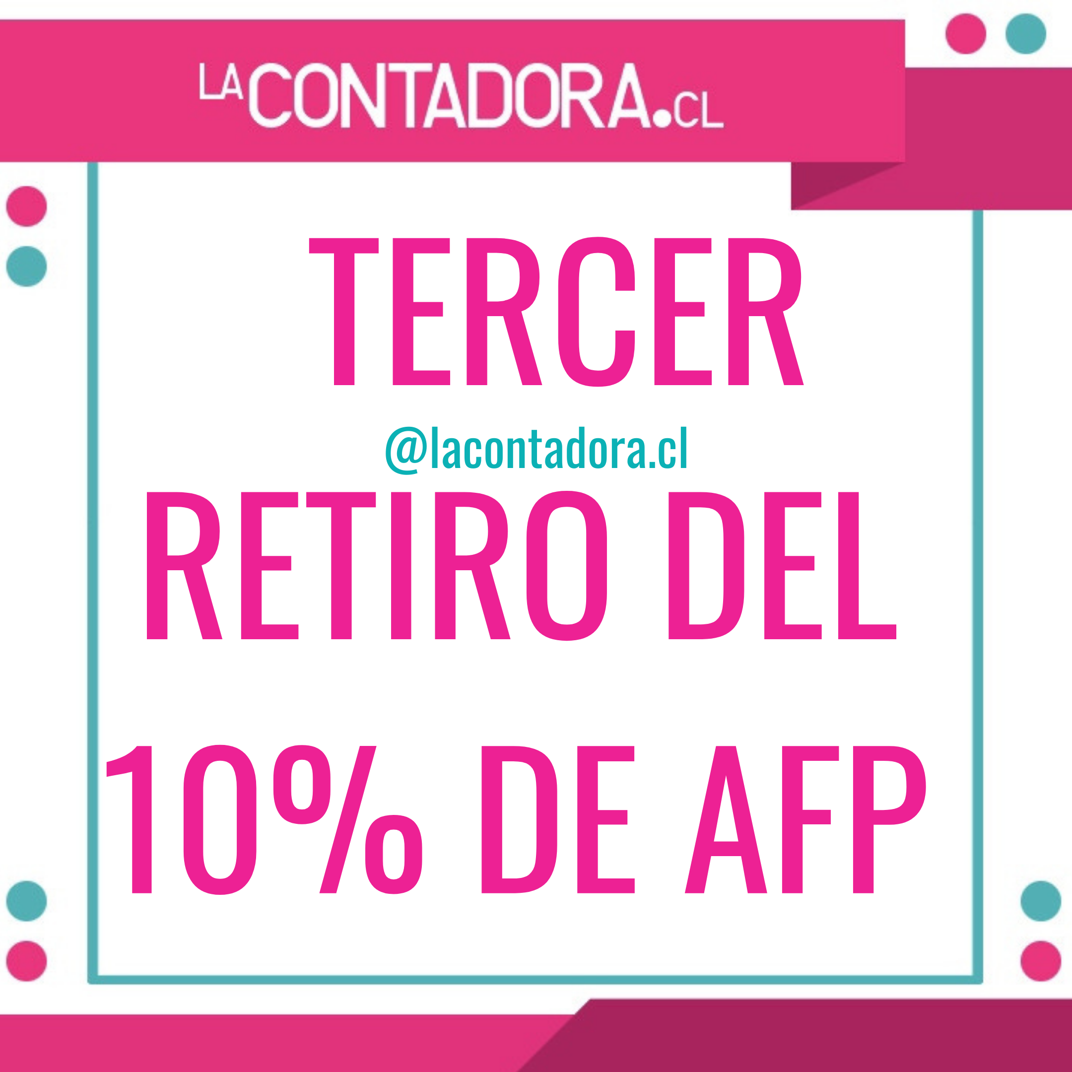 Tercer Retiro De AFP