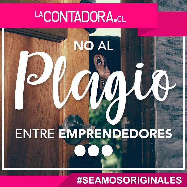 Campaña para NO al plagio! By LaContadora.cl